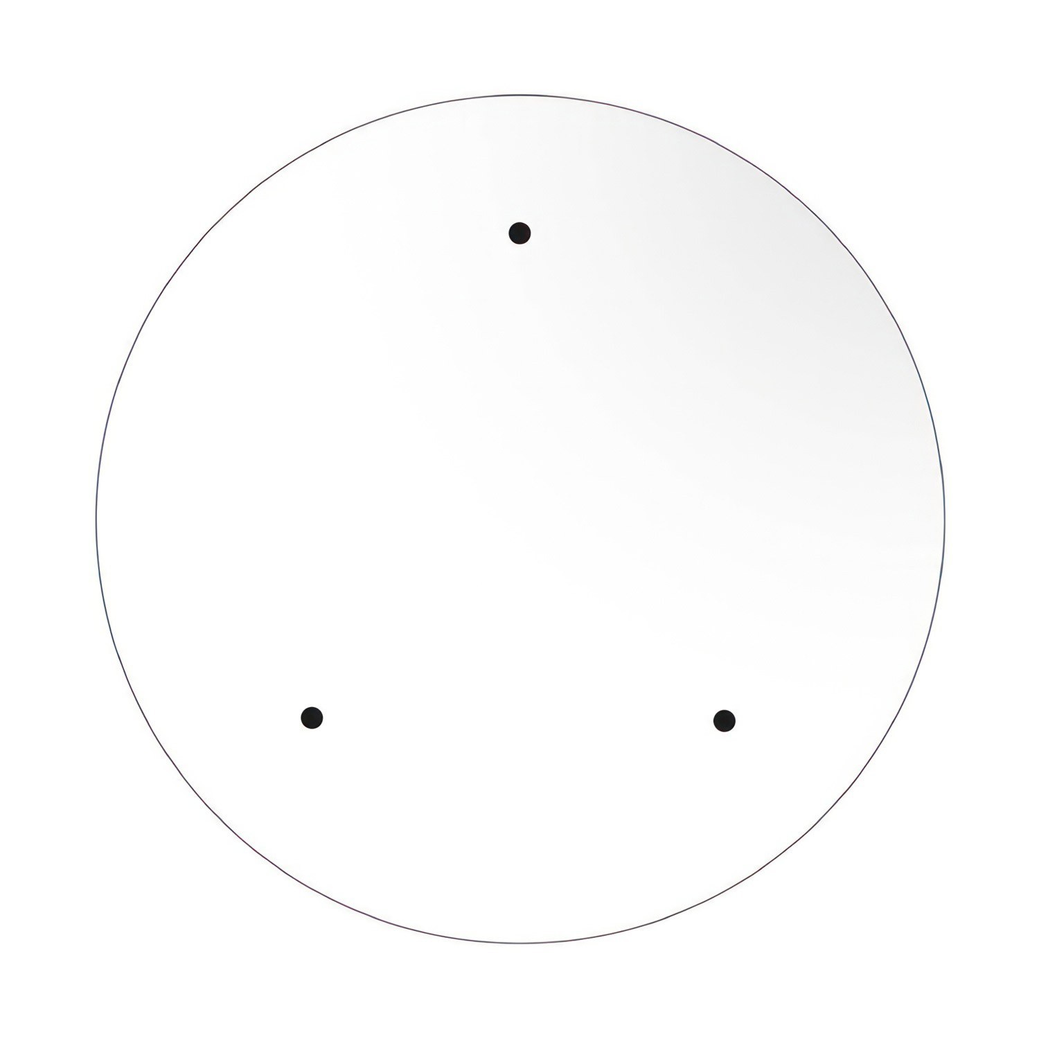 3 Holes - EXTRA LARGE Round Ceiling Canopy Kit - Rose One System