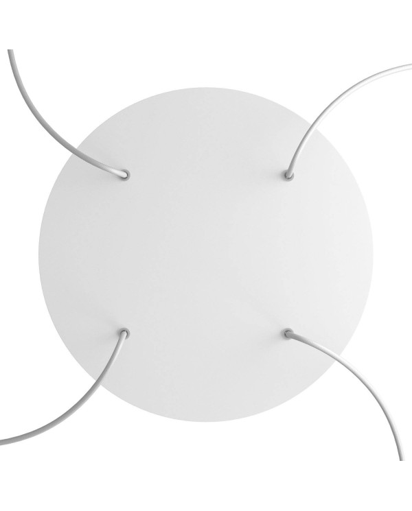 4 Holes - EXTRA LARGE Round Ceiling Canopy Kit - Rose One System