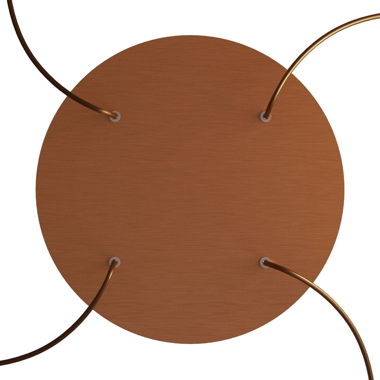 4 Holes - EXTRA LARGE Round Ceiling Canopy Kit - Rose One System