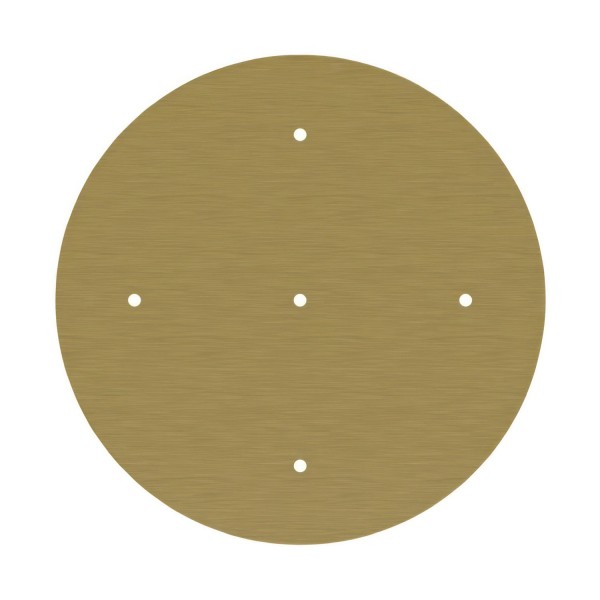 5 Holes - EXTRA LARGE Round Ceiling Canopy Kit - Rose One System