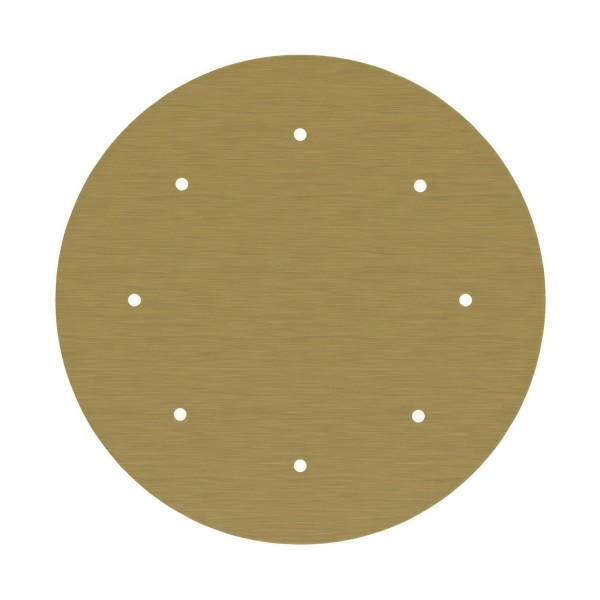 8 Holes - EXTRA LARGE Round Ceiling Canopy Kit - Rose One System