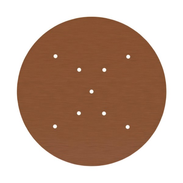 9 X-Shaped Holes - EXTRA LARGE Round Ceiling Canopy Kit - Rose One System