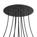 10 Holes - EXTRA LARGE Round Ceiling Canopy Kit - Rose One System