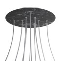 10 Holes - EXTRA LARGE Round Ceiling Canopy Kit - Rose One System