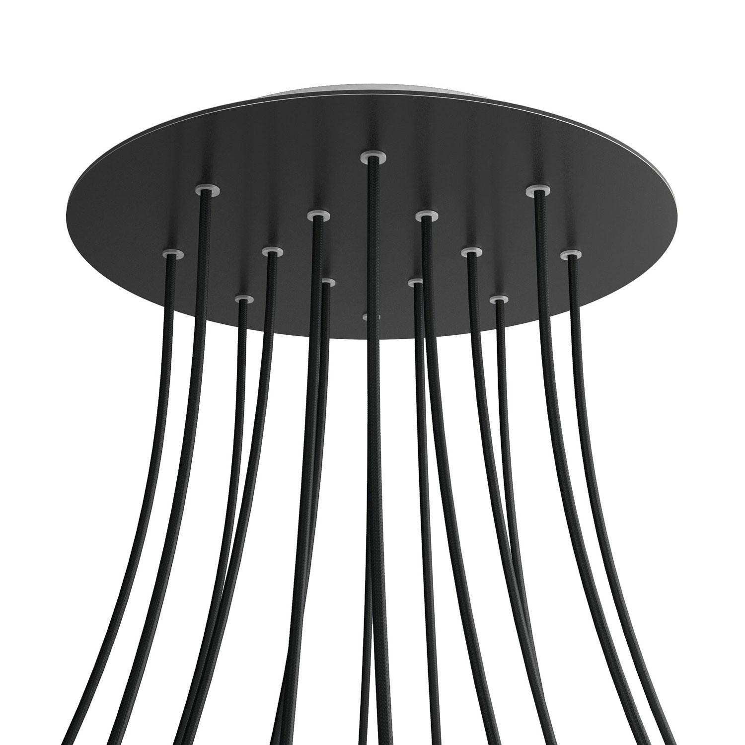 14 Holes - EXTRA LARGE Round Ceiling Canopy Kit - Rose One System